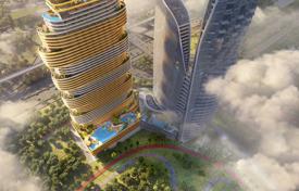 Новая высотная резиденция Sapphire с бассейнами, спа-центром и коворкингом рядом с каналом и автомагистралью, Al Safa, Дубай, ОАЭ за От $587 000