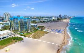 Двухкомнатная квартира с видом на океан в резиденции на первой линии от пляжа, Форт-Лодердейл, Флорида, США за $932 000