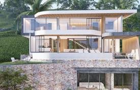 Трёхэтажная вилла с большими комнатами, террасами, садом, бассейном, Самуи, Таиланд за 1 009 000 €