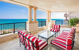 Четырехкомнатные светлые апартаменты на берегу океана в Фишер Айленд, Флорида, США за $4 499 000