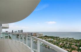 Современная квартира с видом на океан в резиденции на первой линии от набережной, Авентура, Флорида, США за $1 237 000