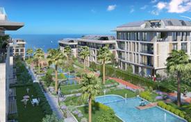 Новые апартаменты с видом на море в престижной резиденции на берегу моря с садами и спа, Стамбул, Турция за $397 000