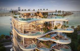 Новый трехуровневый пентхаус с собственным бассейном, спа-зоной и лифтом в 150 метрах от моря, Palm Jumeirah, Дубай, ОАЭ за $40 742 000