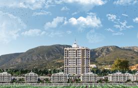 Просторные апартаменты с собственным садом в новой закрытой резиденции с аквапарком и круглосуточной охраной, Алания, Турция за $423 000