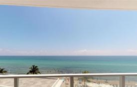 Современная квартира с видом на океан в резиденции на первой линии от набережной, Холливуд, Флорида, США за $1 213 000