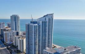 Трёхкомнатная квартира с видом на океан в резиденции на первой линии от пляжа, Холливуд, Флорида, США за $915 000