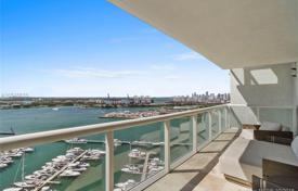 Солнечная трехкомнатная квартира на берегу океана в Майами-Бич, Флорида, США за $1 500 000