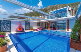 Красивая вилла с бассейнами, садом и видом на море, Калкан, Турция за $3 500 в неделю