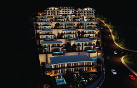 Проект ультра-роскошной виллы и апартаментов в Алании с видом на море рядом с ривьерой и золотым городом за $239 000