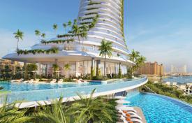 Высокий жилой комплекс с искусственными озёрами и песчаным пляжем, The Palm Jumeirah, Дубай, ОАЭ за От $9 159 000