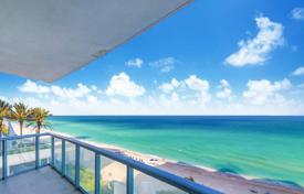 Меблированная квартира с видом на океан в резиденции на первой линии от пляжа, Санни Айлс Бич, Флорида, США за $948 000