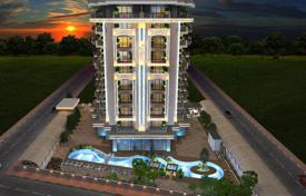 Двухуровневые апартаменты в новой комфортабельной резиденции с бассейном, в 400 метрах от пляжа, Аланья, Турция за $753 000