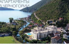 Новый жилой комплекс с бассейном недалеко от моря в Игало, Херцег-Нови, Черногория за От 148 000 €