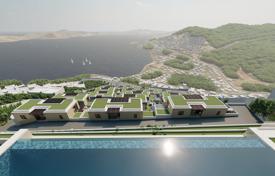 Новые виллы под гражданство в Ялыкавак (Бодрум) с панорамным видом на море, собственным гаражом бассейном системой «Умный дом», теплым полом за $1 632 000