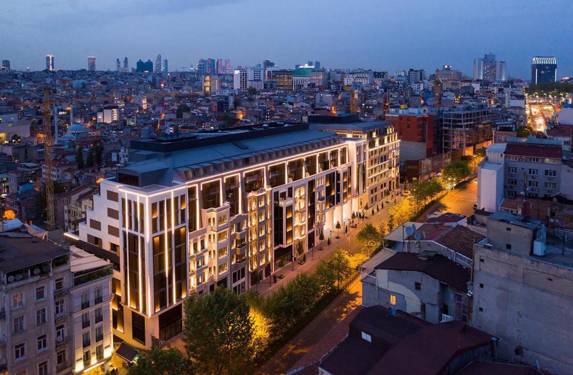 Апартаменты в новой резиденции, в центре Стамбула, Турция