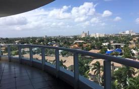 Комфортабельные апартаменты с видом на океан в резиденции на первой линии от набережной, Авентура, Флорида, США за $1 050 000