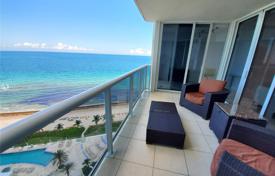 Уютная квартира с видом на океан в резиденции на первой линии от пляжа, Санни Айлс Бич, Флорида, США за $1 160 000