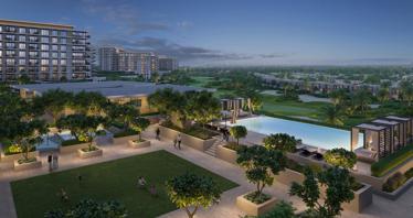 Новый проект Golf Hills с полем для гольфа и бассейнами рядом с международным аэропортом, Dubai South, Дубай, ОАЭ
