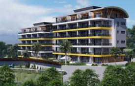 Двухкомнатная новая квартира в элитном комплексе недалеко от моря, Каргыджак, Анталья, Турция за $88 000
