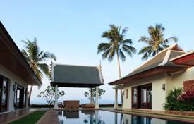 Вилла в тайском стиле прямо на пляже, Маенам, Сураттхани, Таиланд за $12 900 в неделю