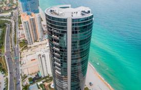 Комфортабельные апартаменты с частным лифтом, бассейном, террасой и видом на океан, Санни Айлс Бич, США за $7 034 000