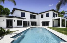 Великолепная вилла с бассейном, парковкой и террасой, Майами-Бич, США за $4 390 000