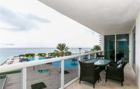 Просторные апартаменты с видом на океан в резиденции на первой линии от набережной, Халландейл Бич, Флорида, США за 842 000 €