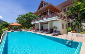 Элитная вилла с бассейном и видом на море недалеко от пляжа, Пхукет, Таиланд за 2 500 000 €
