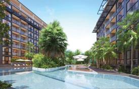 Просторная квартира с террасой и видом на море в современной резиденции с бассейном, недалеко от пляжа, Камала, Таиланд за 5 996 000 €