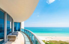 Элитные апартаменты с видом на океан в резиденции на первой линии от пляжа, Майами-Бич, Флорида, США за $3 888 000