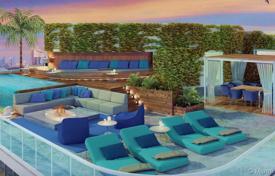 Комфортабельные апартаменты с террасой и видом на океан в здании с бассейном и спа, Майами-Бич, США за $7 900 000