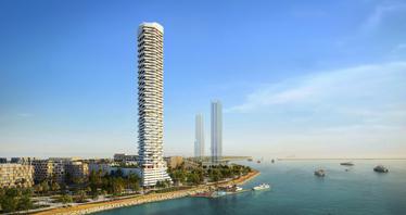 Новая высотная резиденция Coral Reef с бассейнами и спа-центром, Maritime City, Дубай, ОАЭ