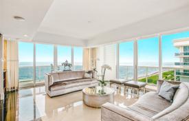 Комфортабельные апартаменты с видом на океан в резиденции на первой линии от пляжа, Сарфсайд, Флорида, США за $4 490 000
