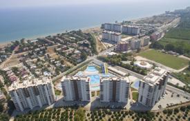 Мерсин, Эрдемли квартира 2+1 в жилом комплексе с инфраструктурой в 400 метрах от пляжа за $140 000