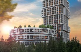 Двухкомнатная квартира на 12 этаже в комплексе с развитой инфраструктурой с панорамным видом Тбилиси за $109 000