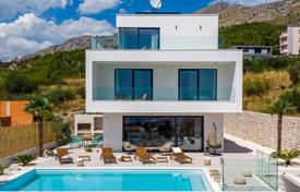 Современная вилла с бассейном и панорамным видом на море, Сплит, Хорватия за 1 800 000 €