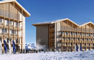 1-комнатная квартира в новостройке 43 м² в Гудаури за $107 000