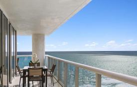 Трёхкомнатная квартира с видом на океан в резиденции на первой линии от пляжа, Халландейл Бич, Флорида, США за $764 000