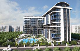 Квартира-дуплекс в новом комплексе с бассейном и сауной, Алания, Турция за $641 000
