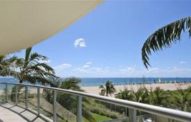 Двухкомнатная квартира с видом на океан в резиденции на первой линии от пляжа, Форт-Лодердейл, Флорида, США за $903 000