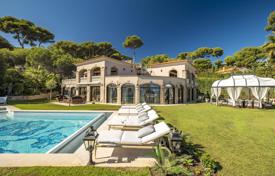 Потрясающая вилла с просторными садами, бассейном и собственным пляжем, Кап д'Антиб, Лазурный Берег, Франция за 77 000 € в неделю