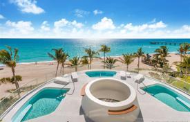 Дизайнерские апартаменты с террасой и видом на океан в жилом комплексе с бассейном и спа-салоном, Санни Айлс Бич, США за 3 408 000 €