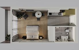 Роскошные апартаменты в уникальном оздоровительном комплексе, площадь 41, 8 м², 8/8 этаж в Махинджаури. за $92 000