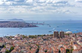 2-уровневые апартаменты с панорамным видом на Босфор и Стамбул, с лифтом, деревянными полами, отоплением, в комплексе, с подземной парковкой за $4 733 000