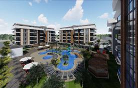 Новая квартира в резиденции с аквапарком и круглосуточной охраной, Оба, Турция за $128 000