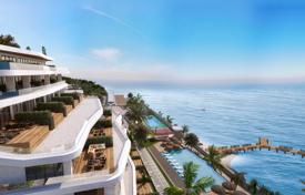 Двухэтажная вилла с террасой в новой резиденции с собственным пляжем и бассейнами, Бодрум, Турция за $1 525 000