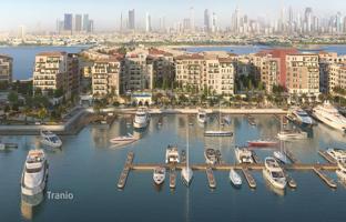Элитная резиденция на берегу моря Port De La Mer Le Ciel с бассейнами, собственным пляжем и гаванью, Jumeirah 1, Дубай, ОАЭ за От $472 000