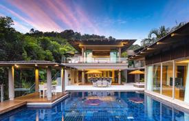 Элитная меблированная вилла с бассейном и панорамным видом на море, Пхукет, Таиланд за $1 130 000