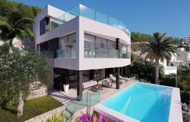 Новая трехуровневая вилла с бассейном и садом в Кальпе, Аликанте, Испания за 1 350 000 €