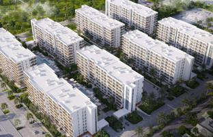 Новая квартира-студия в пешей доступности от моря в ЖК Park Residences 5, элитный курорт Sea Breeze, Баку, Азербайджан. Цена по запросу
